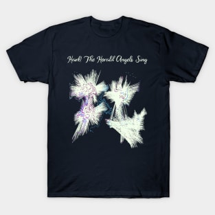 Hark! The Herald Angels Sing Christmas Abstract T-Shirt